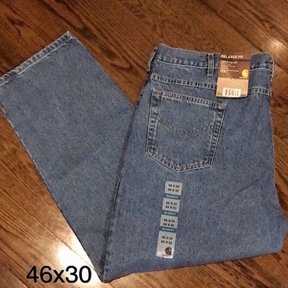 CARHARTT Relaxed Fit Tapered Leg Jean 46x30 NWT